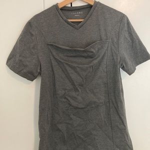 NWOT Lalabu Dad Shirt Grey Medium